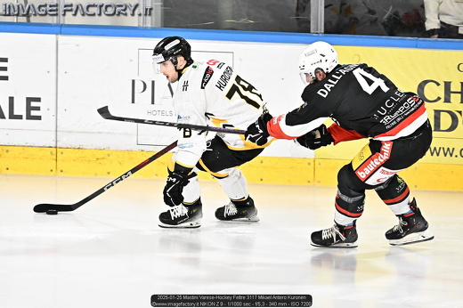 2025-01-25 Mastini Varese-Hockey Feltre 3117 Mikael Antero Kuronen